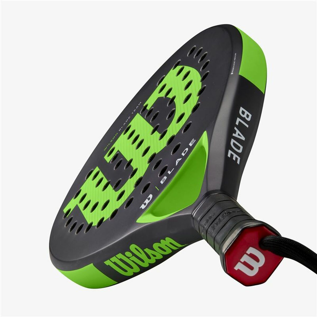 Padelireket Wilson Blade Team V2 Must Roheline